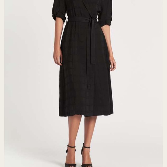 Black Equipment Anitone Dress - Picture 2 of 10